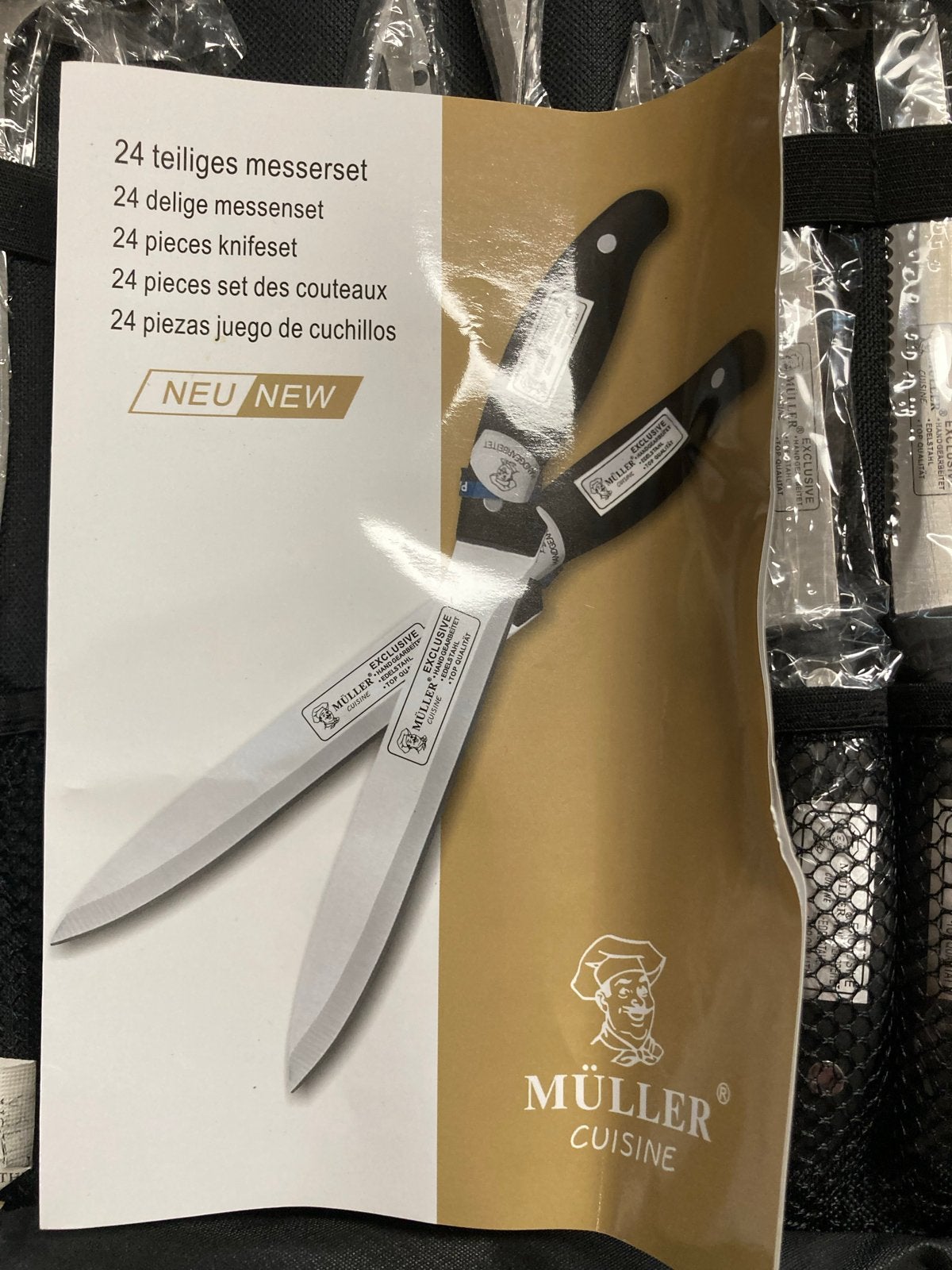 Müller Messenset 24-delig - Nieuw in Koffer, W, Nieuw, Ophalen of Verzenden, W