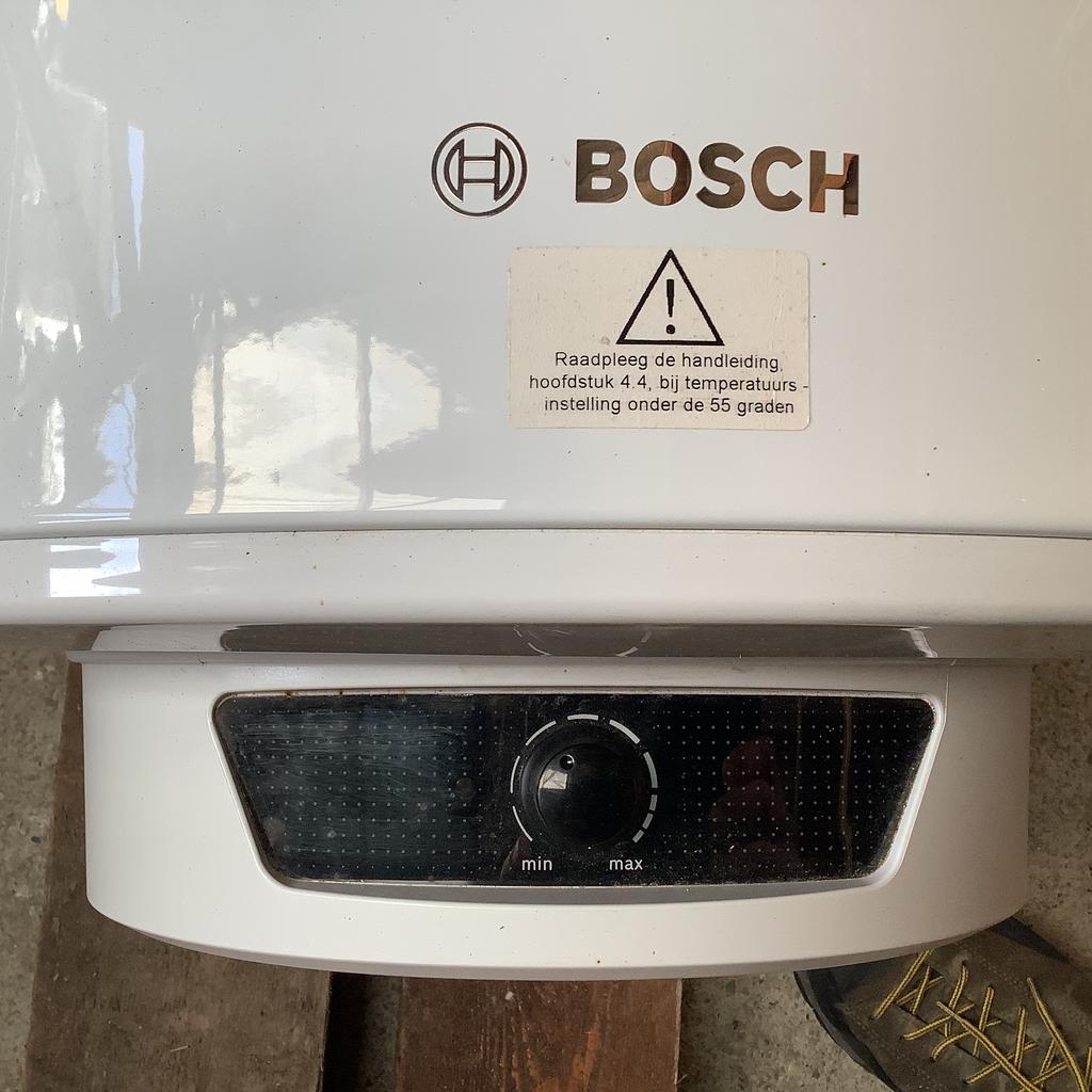 Bosch boiller gebruikt voor 4 maand, 100 liter of meer, Boiler, Ophalen of Verzenden, Minder dan 3 jaar oud