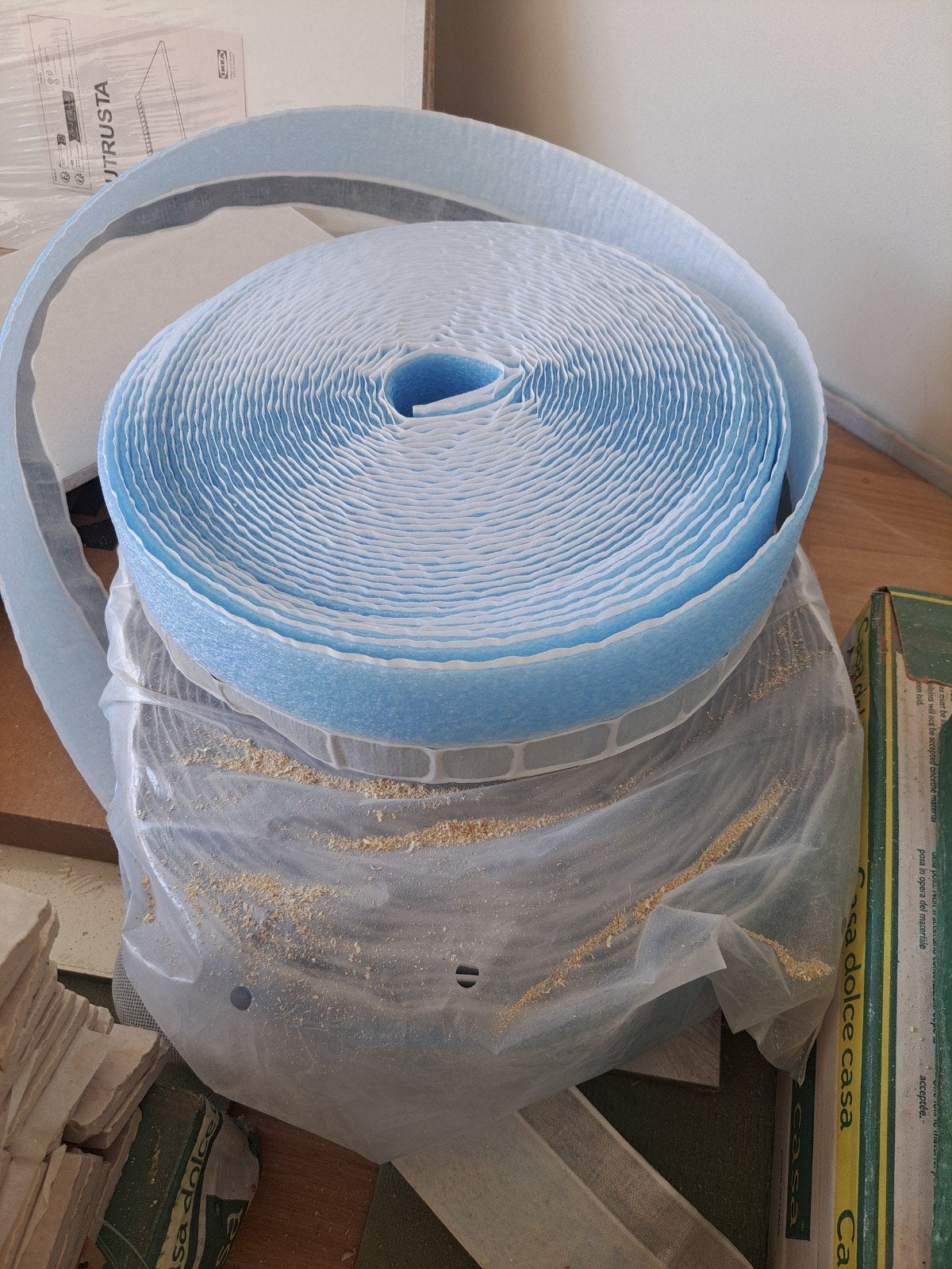 Randstroken voor vloerverwarming - 25 meter, Kunststof, Overige typen, Nieuw, Ophalen of Verzenden