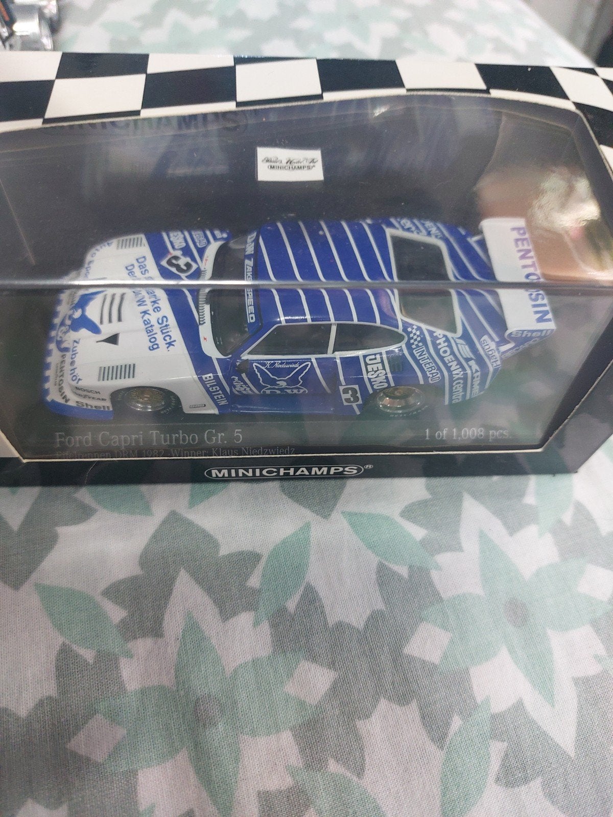 Minichamps Ford Capri Turbo Gr. 5 - Zakspeed (1 van 1008), Ophalen of Verzenden