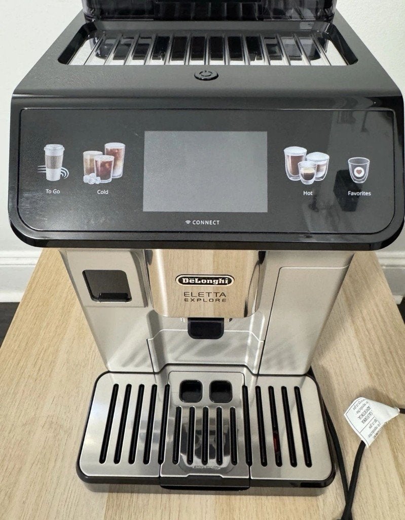 DeLonghI Eletta Explore volautomaat koffieapparaat-., Ophalen of Verzenden, Gebruikt, Koffiemachine