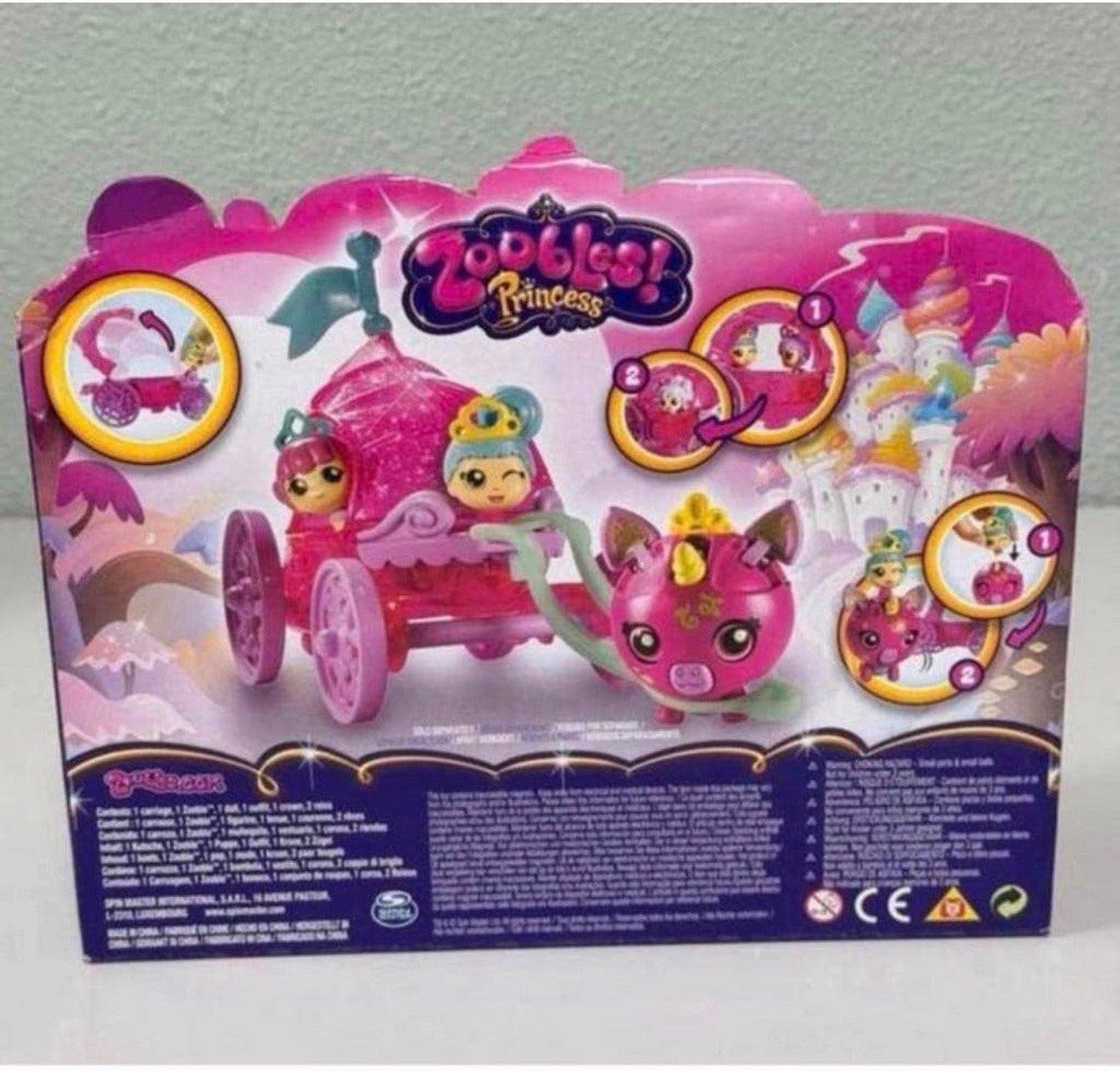 Nieuw, Zoobles Princess Koets Prinsessen - Magische koets, P, P, Nieuw, Ophalen of Verzenden