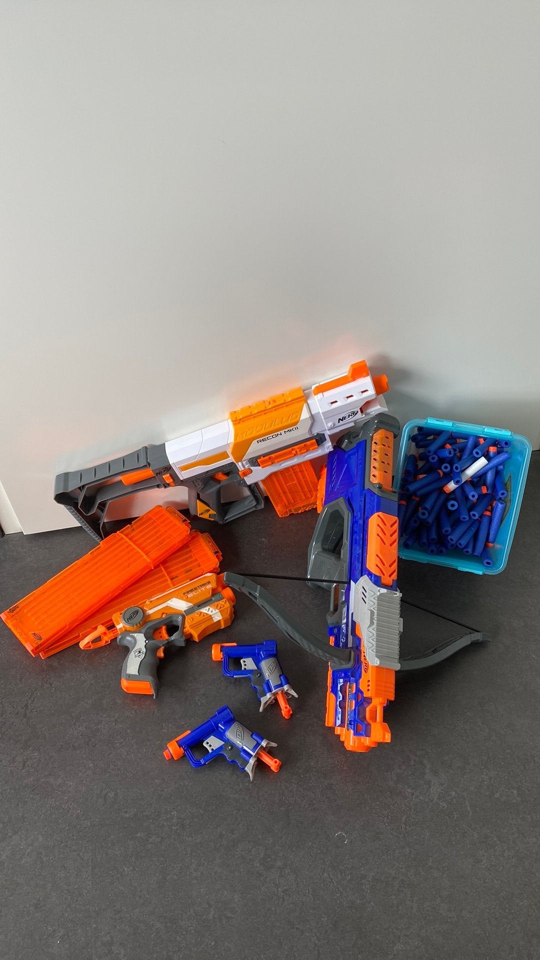 Nerf set van totaal 5 stuks, Kinderen en Baby's, Ophalen, Zo goed als nieuw