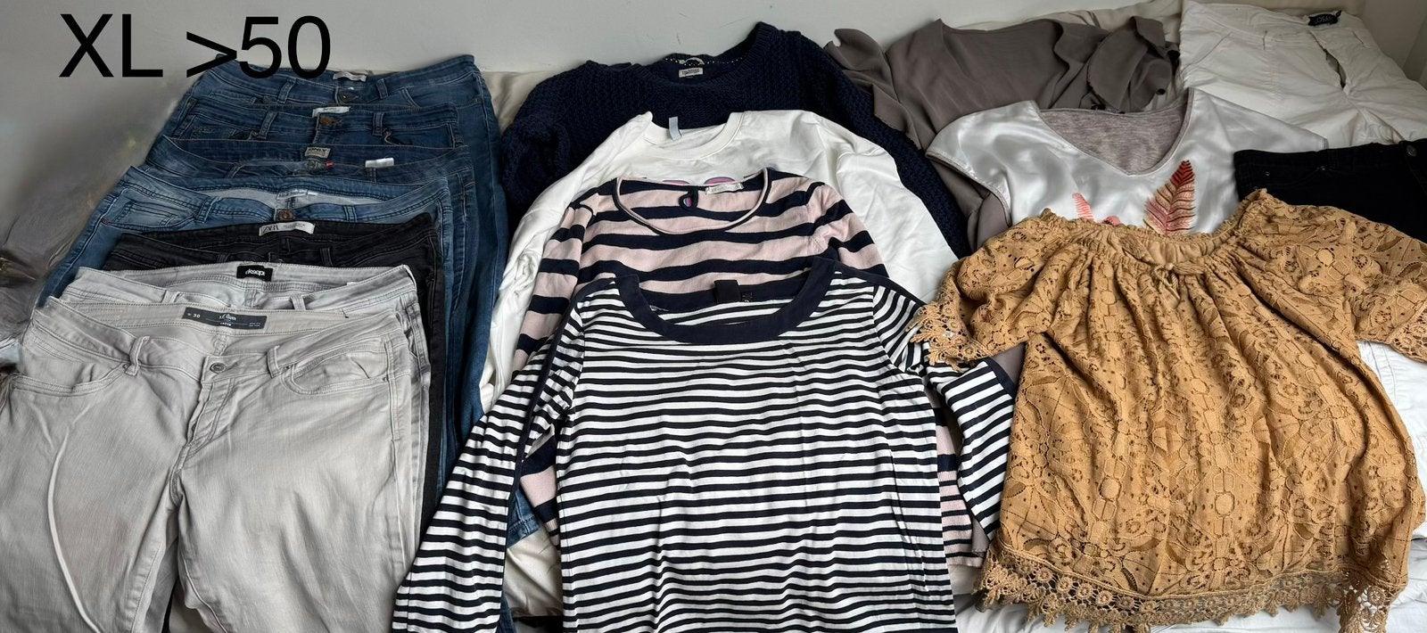 Kledingbundel Dames XL/42 | 16-Delig Pakket (Merkkleding), Kleding | Dames, Ophalen of Verzenden, Zo goed als nieuw, Maat 42/44 (L)