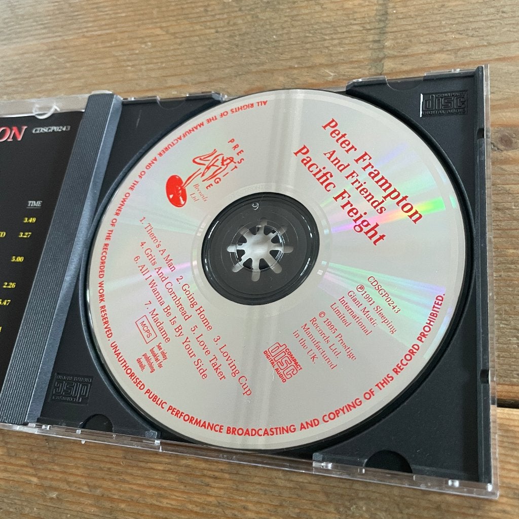 Peter Frampton and Friends - Pacfic Freight, Verzenden, Zo goed als nieuw, Poprock