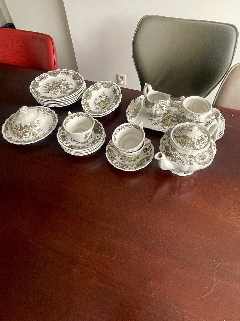 Ridgway Staffordshire Windsor ontbijtservies, Ophalen, Zo goed als nieuw, Porselein, Vintage