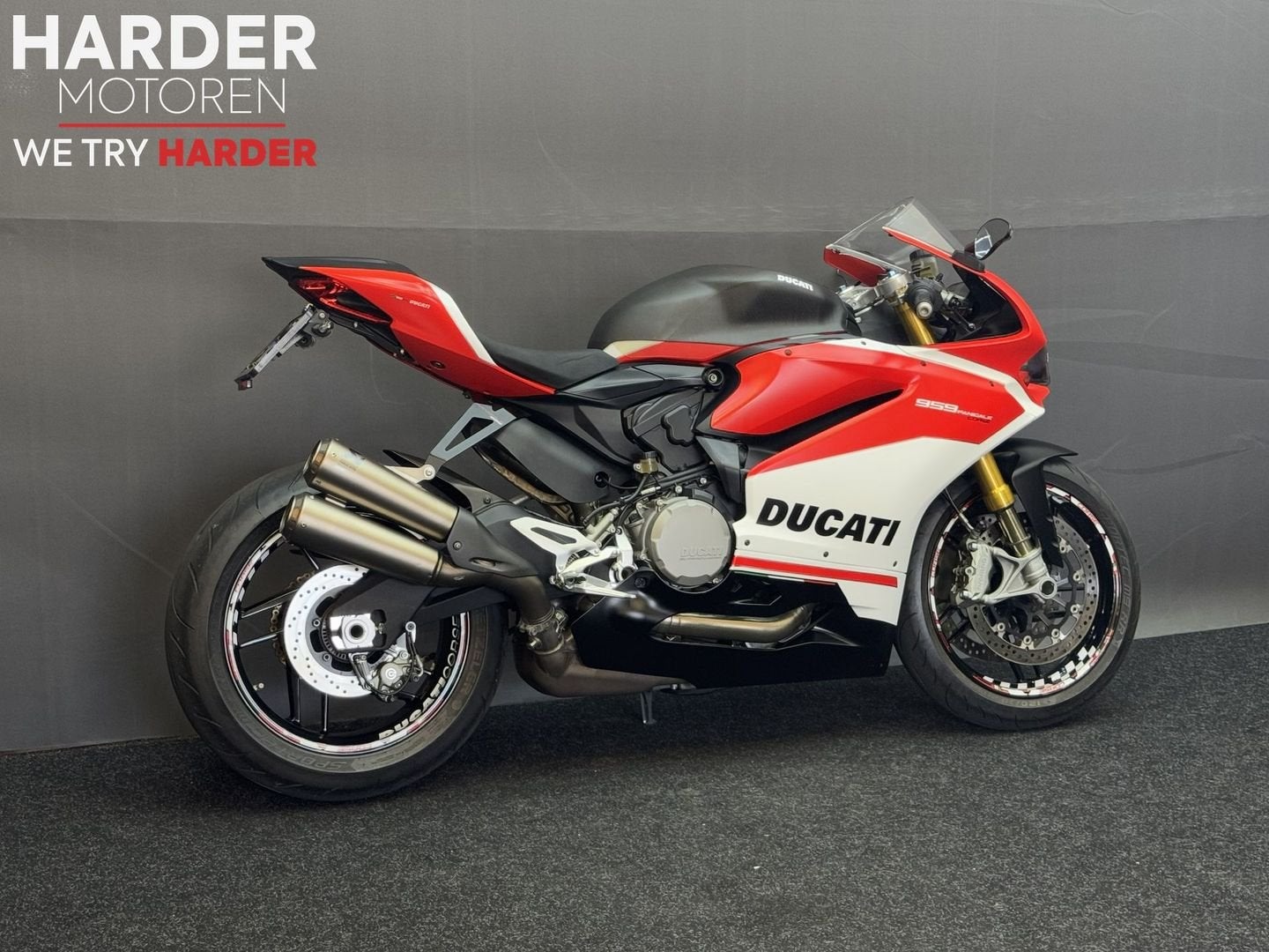 DUCATI 959 PANIGALE CORSE | UNIEK | LIEFHEBBERSMOTOR | AKRA, DUCATI, 2 cilinders, Motorrijbewijs A, Bedrijf