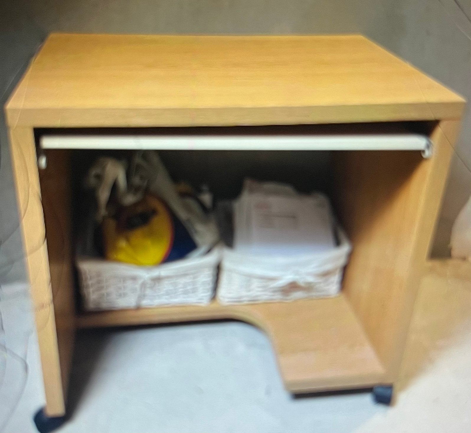Houten bureau, Huis en Inrichting, Ophalen, Gebruikt