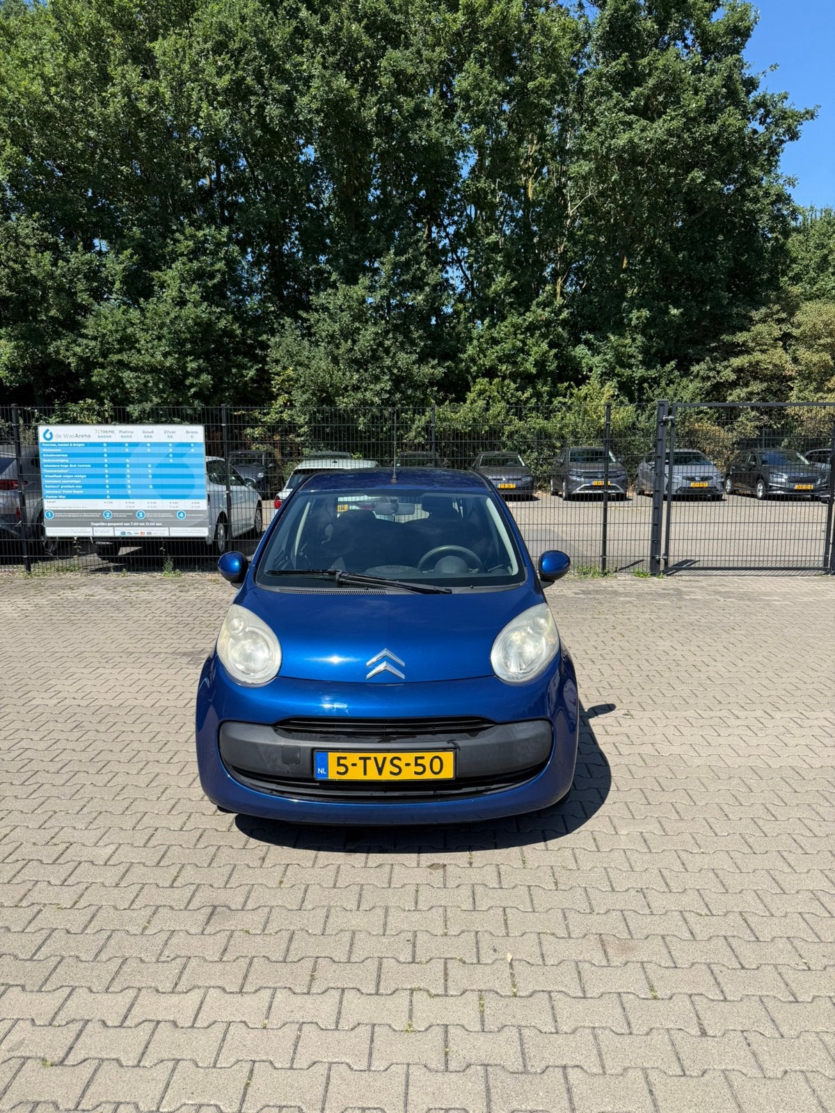Citroën C1 1.0 5-DRS 2007 Blauw, Auto's, Voorwielaandrijving, C1, 68 pk, Handgeschakeld