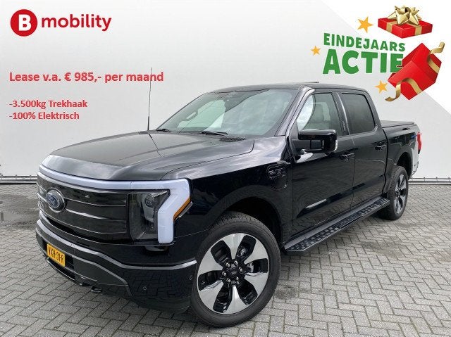Ford USA F-150 - Lightning Platinum 4x4 Extended Range 500km, Auto's, Automaat, Gebruikt, Adaptive Cruise Control, 589 pk