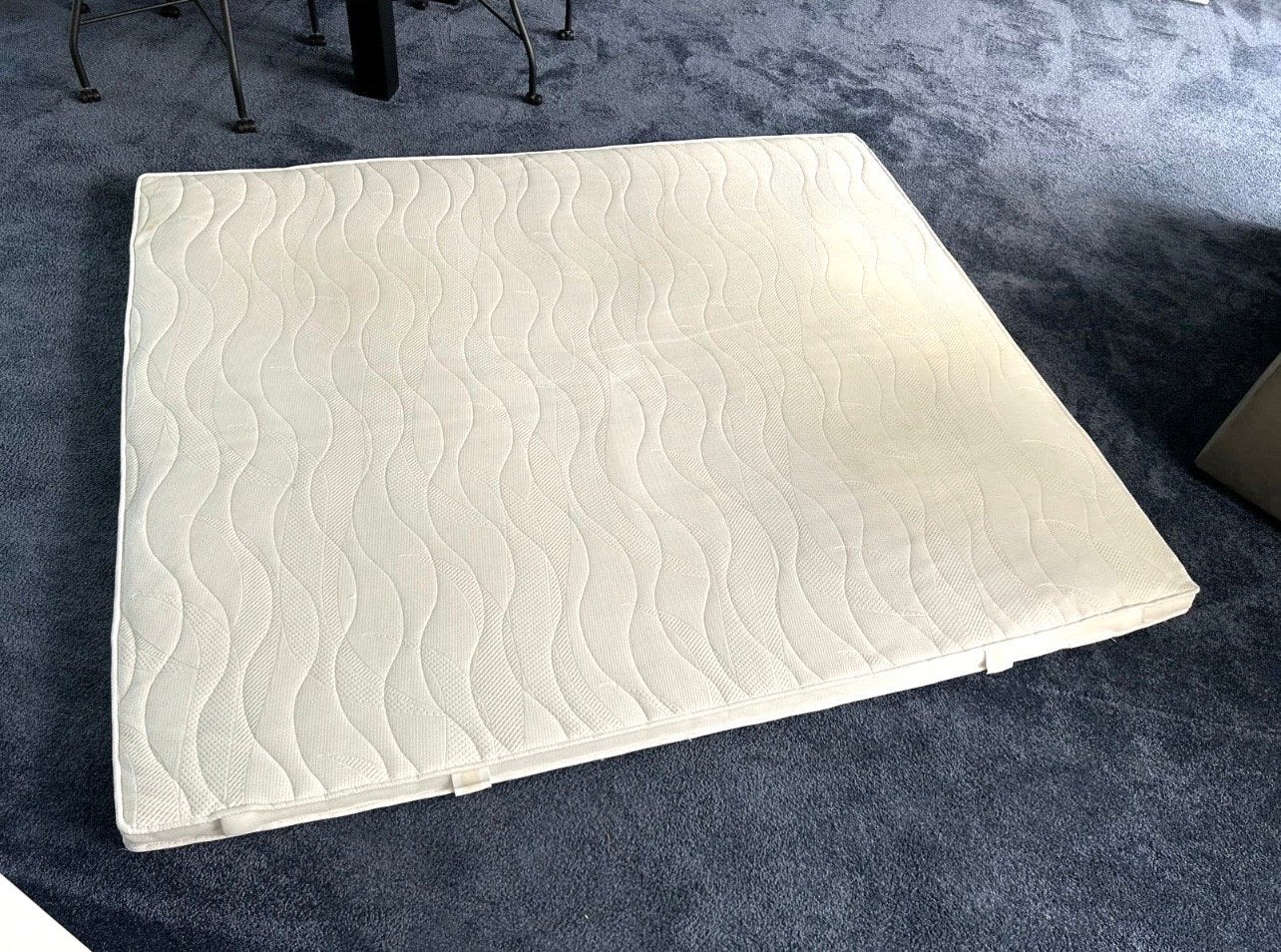Topmatras 200x180x6 cm - Gel Foam, Ophalen, Gebruikt, Tweepersoons, Matras