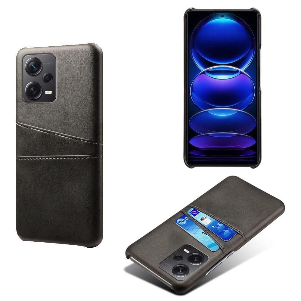 Backcover + Screenprotector voor Redmi Note 12 5G _ Zwart, Verzenden, Nieuw, Hoesje of Tasje
