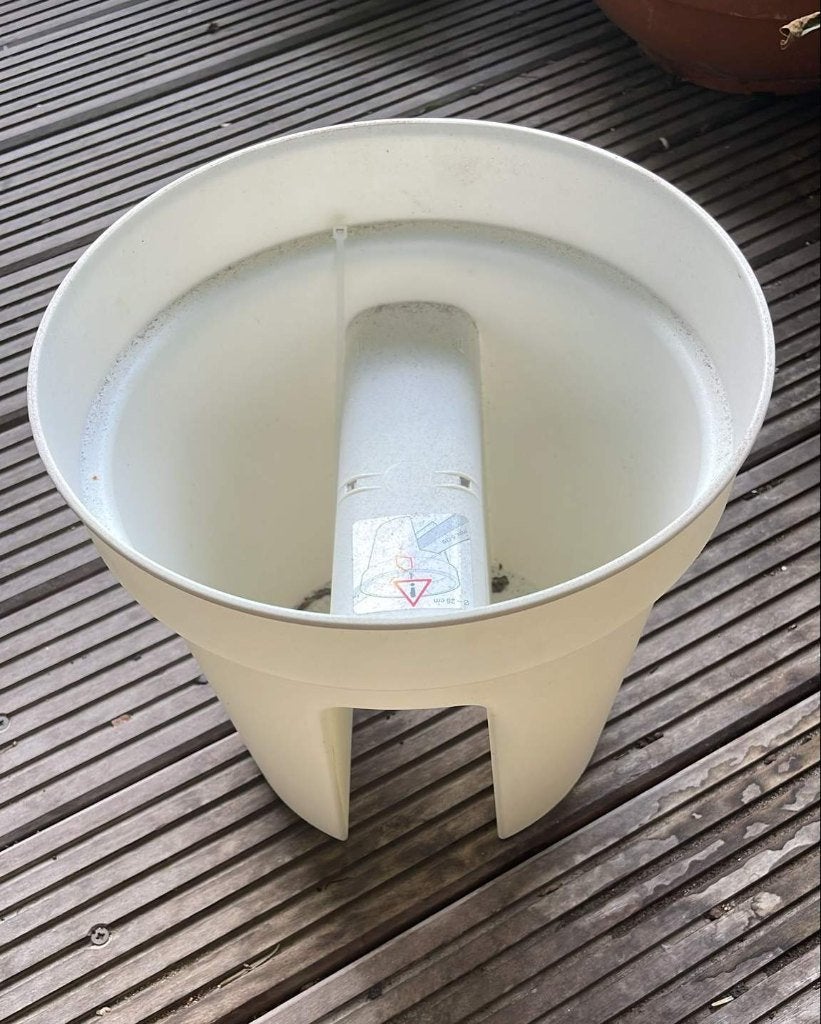 Plantenbak voor op balkonrand, Tuin en Terras, Kunststof, Minder dan 30 cm, Balkon, Rond