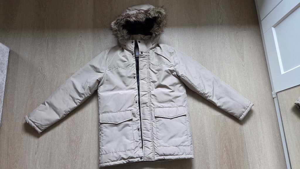 Jack & Jones | Beige | Heren Parka | XS | Als nieuw, Beige, Ophalen of Verzenden, Zo goed als nieuw, Jack & Jones