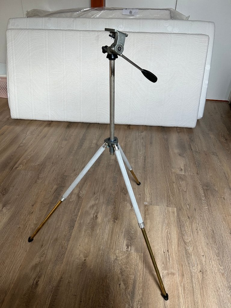 Ising camera statief, Audio, Tv en Foto, Fotografie | Statieven en Balhoofden, Gebruikt, Inklapbaar, 125 tot 150 cm, Ophalen of Verzenden
