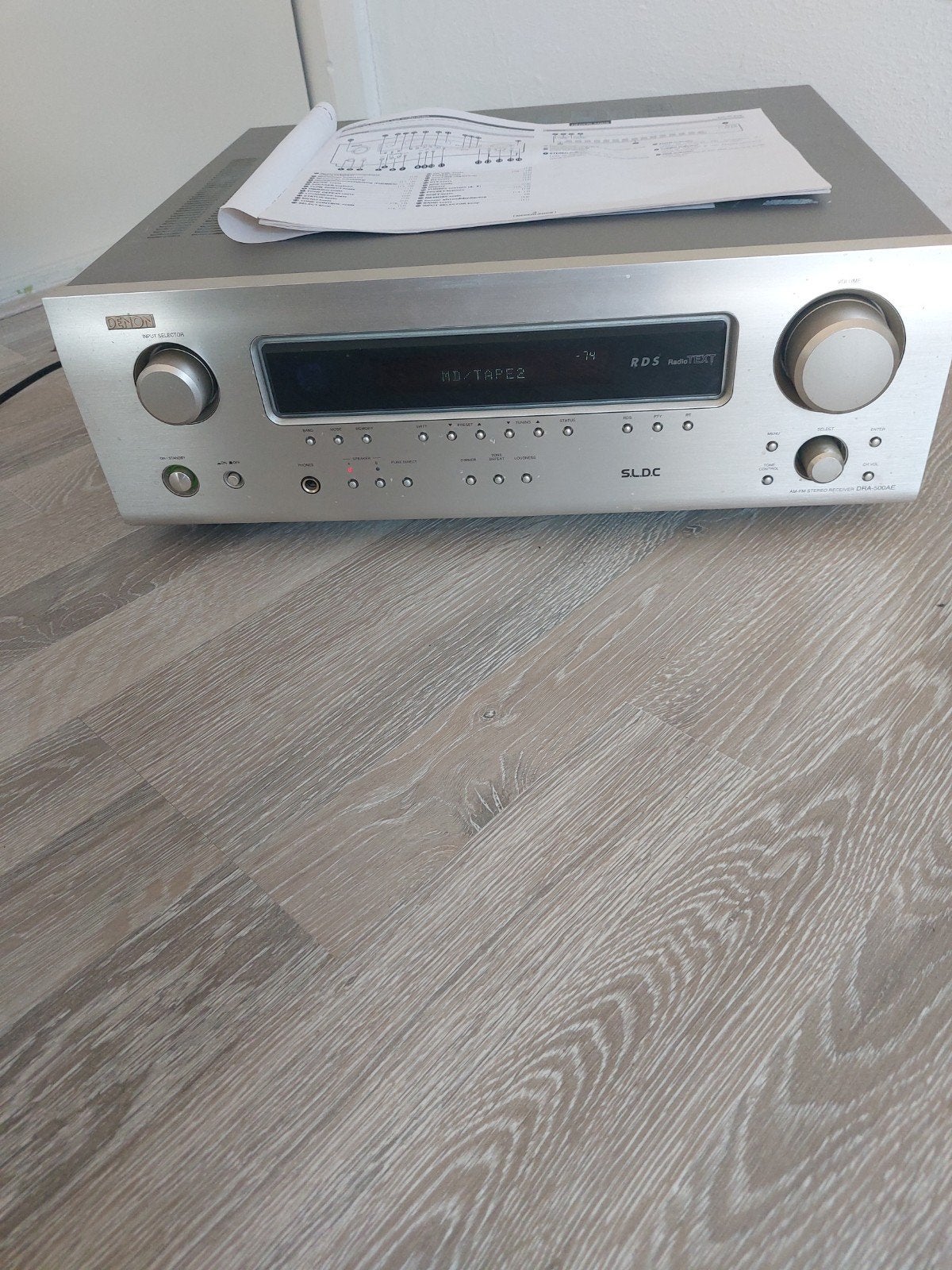 Denon Surround Receiver AVR-1803 - Zilverkleurig, Ophalen, Gebruikt, Denon