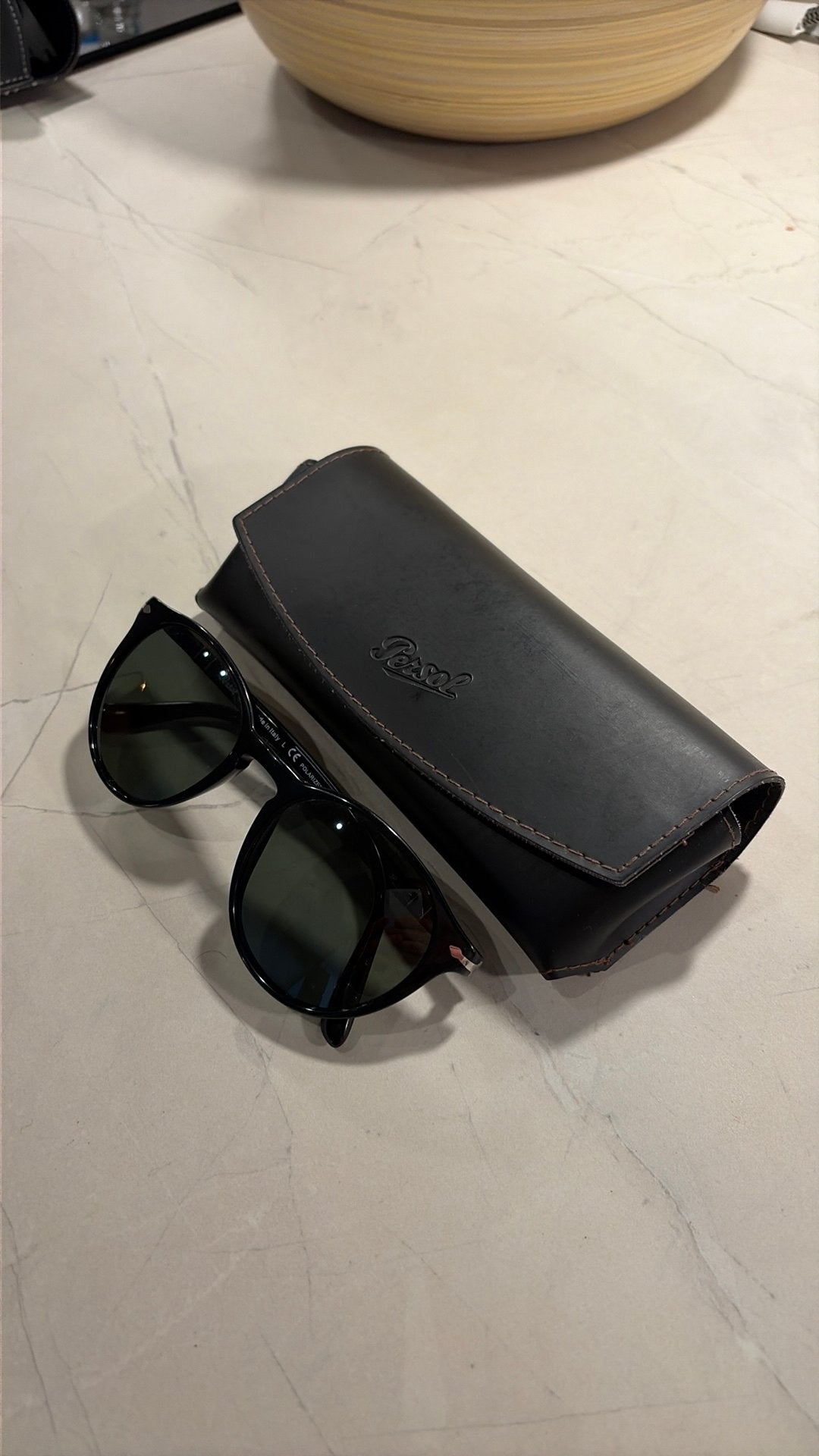 Persol gepolariseerde zonnebril - Zeer nette staat, Overige merken, Zonnebril, Zwart, Ophalen of Verzenden