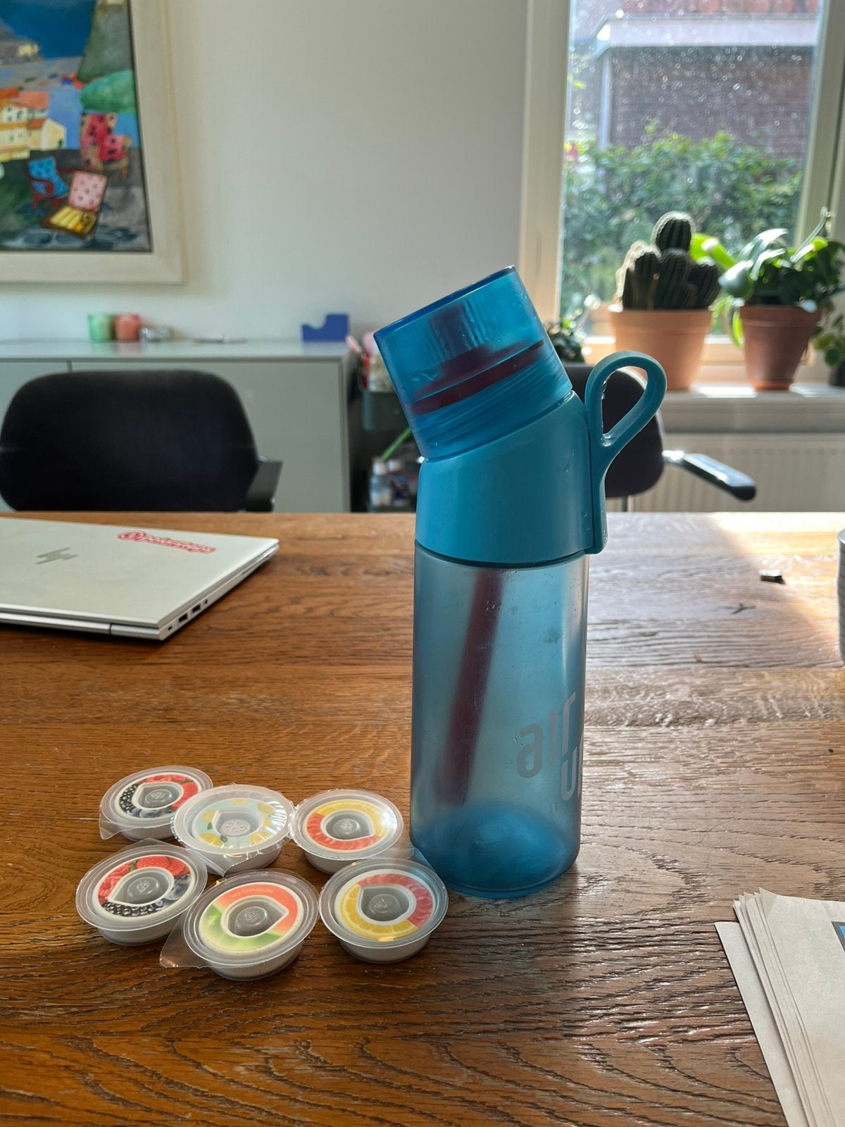 Air Up fles met pods, Ophalen, Zo goed als nieuw