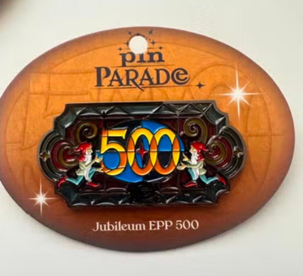 Efteling Pin Parade Jubileum EPP 500 Pin, Ophalen of Verzenden, Nieuw, Button of Speldje