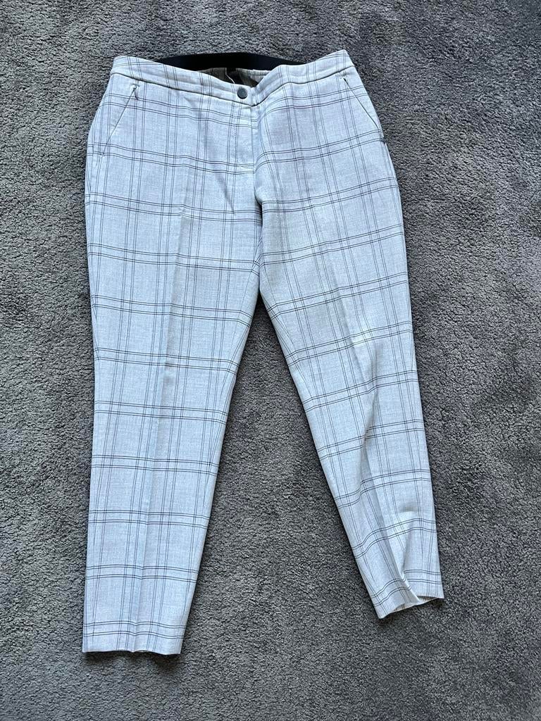 Rosner grijze ruit pantalon maat 42, Ophalen of Verzenden, Zo goed als nieuw, Overige maten, Grijs