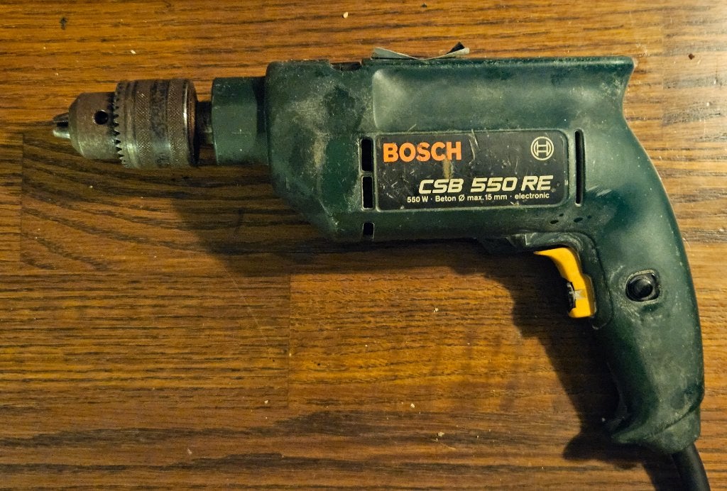 Bosch CSB 550 RE klop boormachine, Doe-het-zelf en Verbouw, Boormachine, Gebruikt, Ophalen of Verzenden, Klopboormechanisme