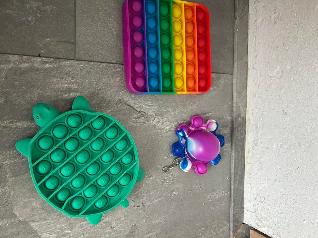 3 Pop It's - Nieuw en Zo Goed als Nieuw Fidget Speelgoed, Ophalen of Verzenden, Zo goed als nieuw