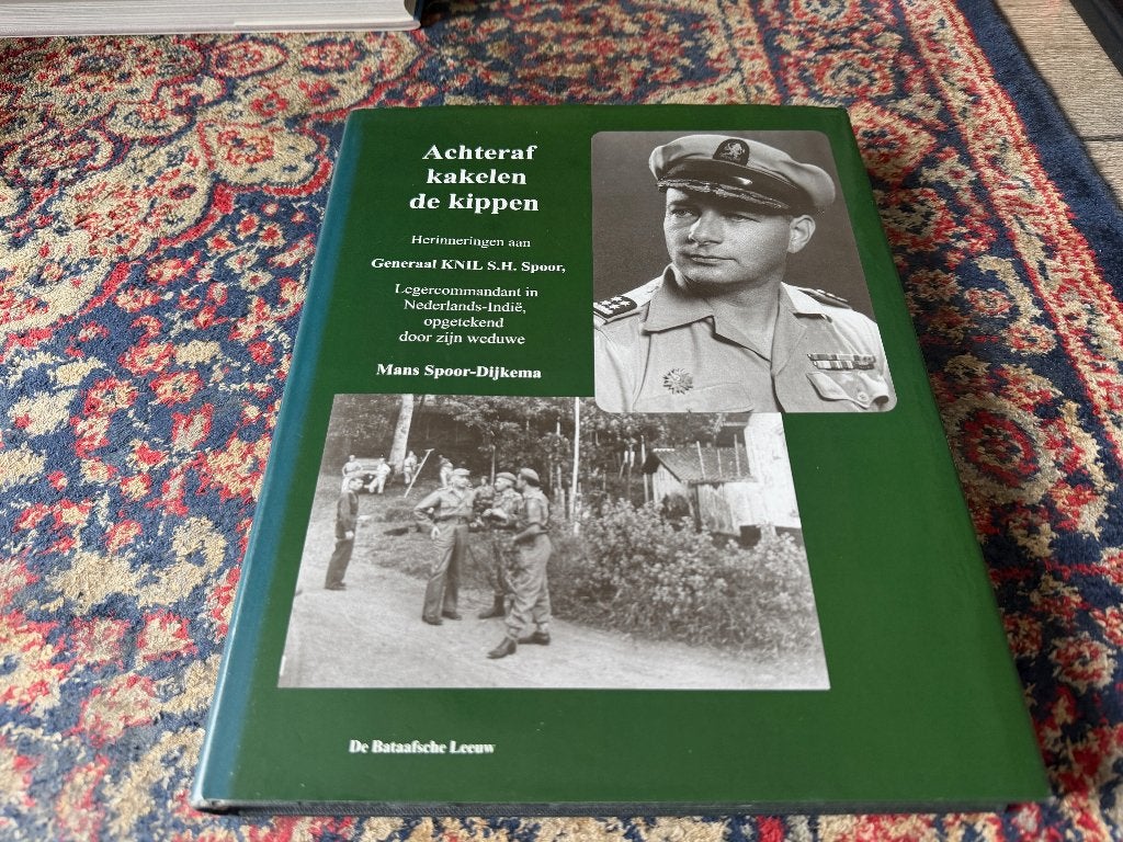 Achteraf kakelen de kippen. Mans Spoor-Dijkema., Boeken, Mans Spoor-Dijkema., Ophalen of Verzenden, Zo goed als nieuw, Landmacht