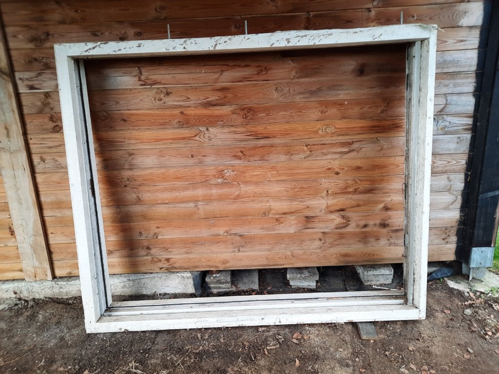 2 stuks raamkozijn 173x210cm, Ophalen, Gebruikt, Raamkozijn, 150 tot 225 cm