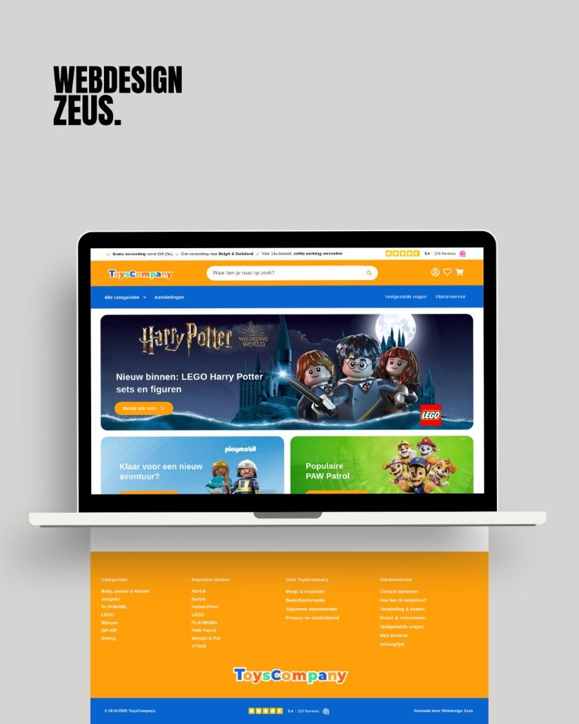 Website of webshop laten maken | SEO & Google Ads