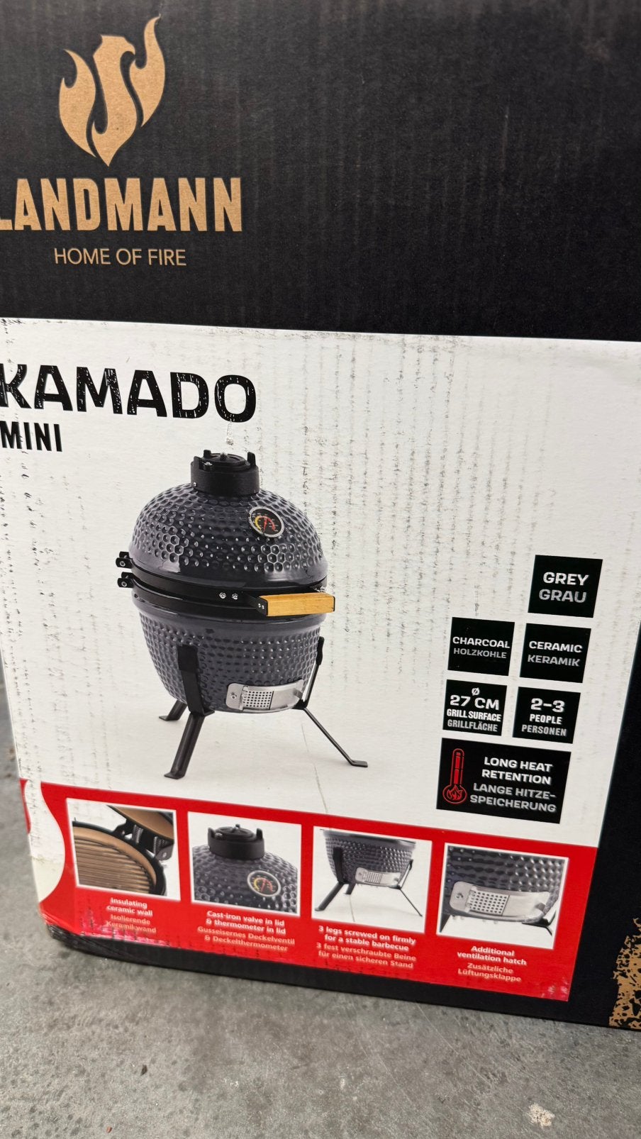 Landmann Kamado mini. Nieuw in doos, Ophalen, Nieuw