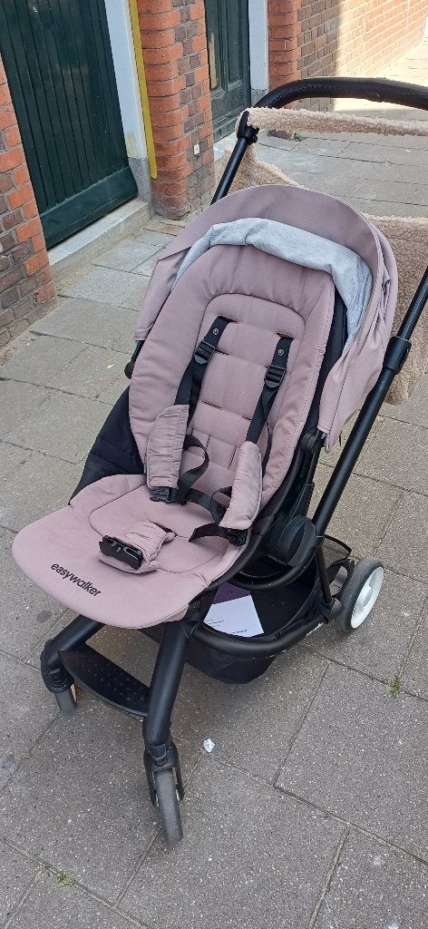 Easywalker kinderwagen, Gebruikt, Verstelbare duwstang, Ophalen, Kinderwagen