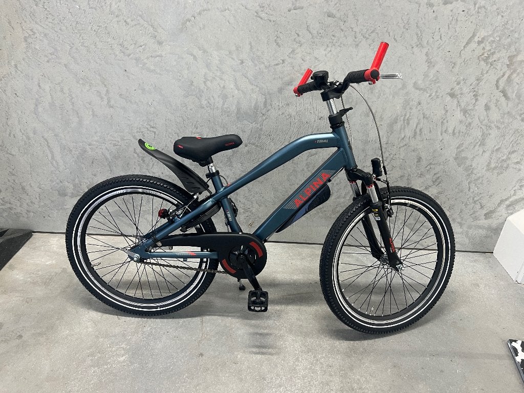 Alpina Trial Dark Petrol Matt - 22 inch | Nieuw op voorraad, Fietsen en Brommers, Fietsen | Jongens, Ophalen, Terugtraprem, 22 inch