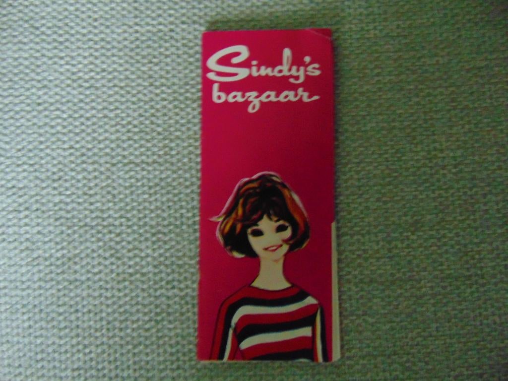 Oude catalogus uit de jaren 60 van Sindy's Bazaar, Ophalen of Verzenden, Gebruikt, Accessoires