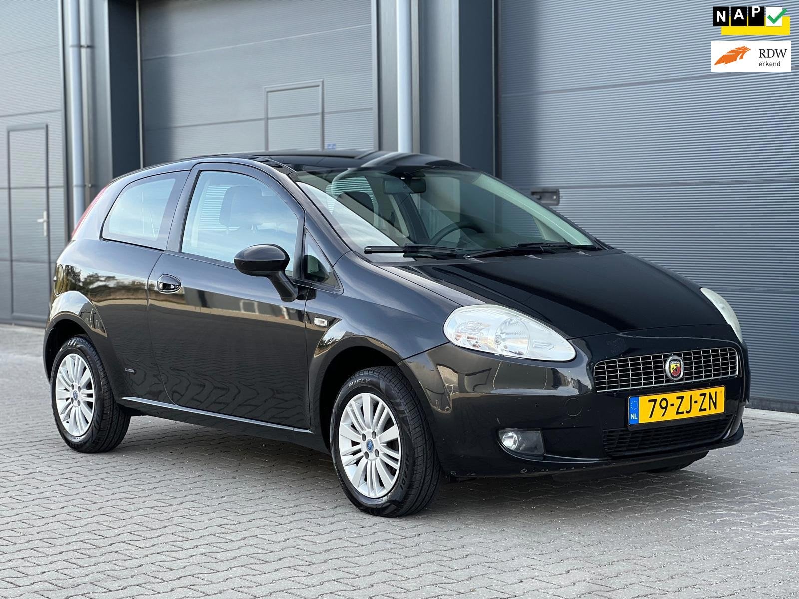 Fiat Grande Punto 1.4 DYNAMIC BJ08 AIRCO LMV, Auto's, Voorwielaandrijving, Stof, 4 cilinders, 400 kg