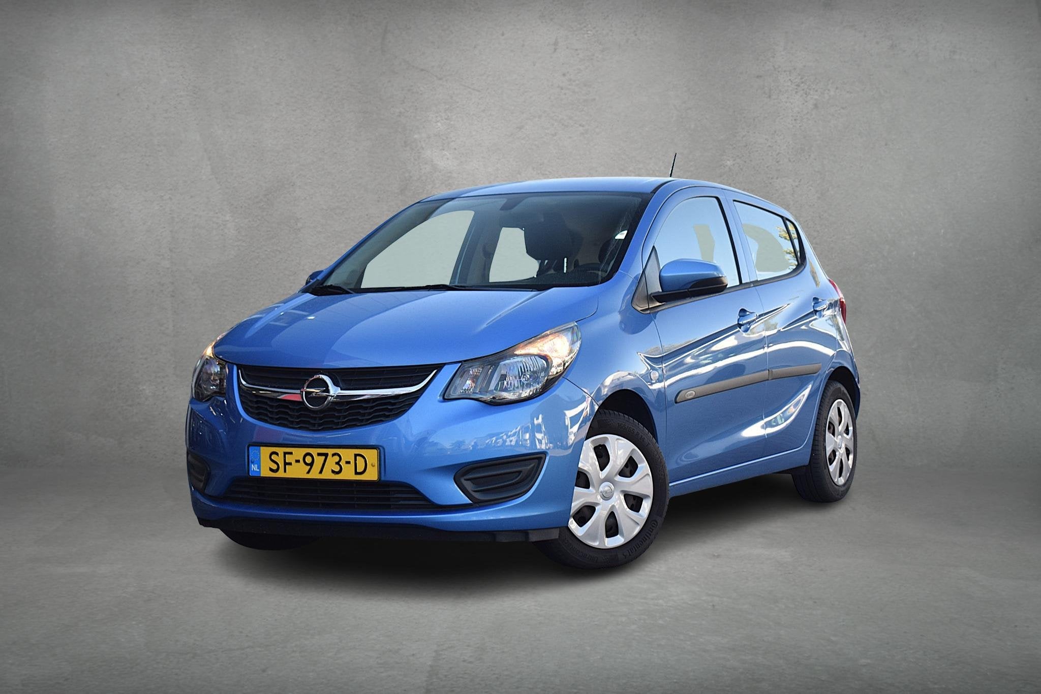 Opel KARL 1.0 ecoFLEX Edition | Cruise | Airco | Elektrische, Auto's, 839 kg, Stof, Gebruikt, Blauw