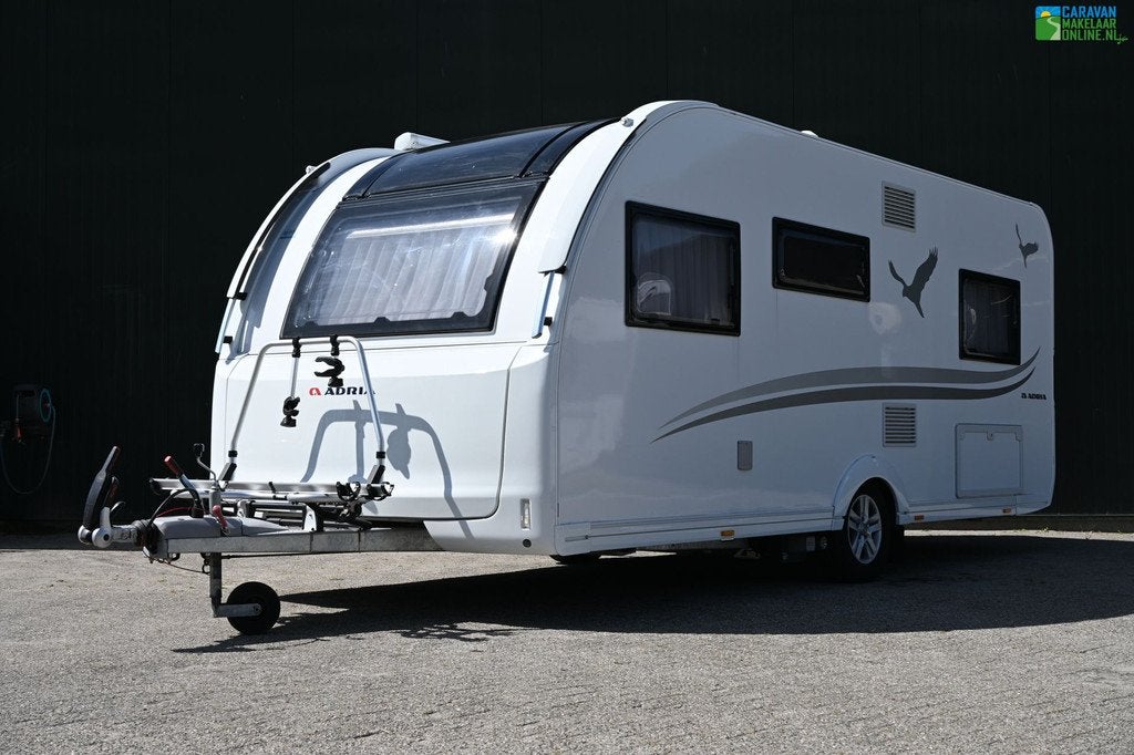 Adria Adora 522 UP Mover Cass.luifel Airco Voortent Fietsdr, Rondzit, Bedrijf, Kachel, Adria
