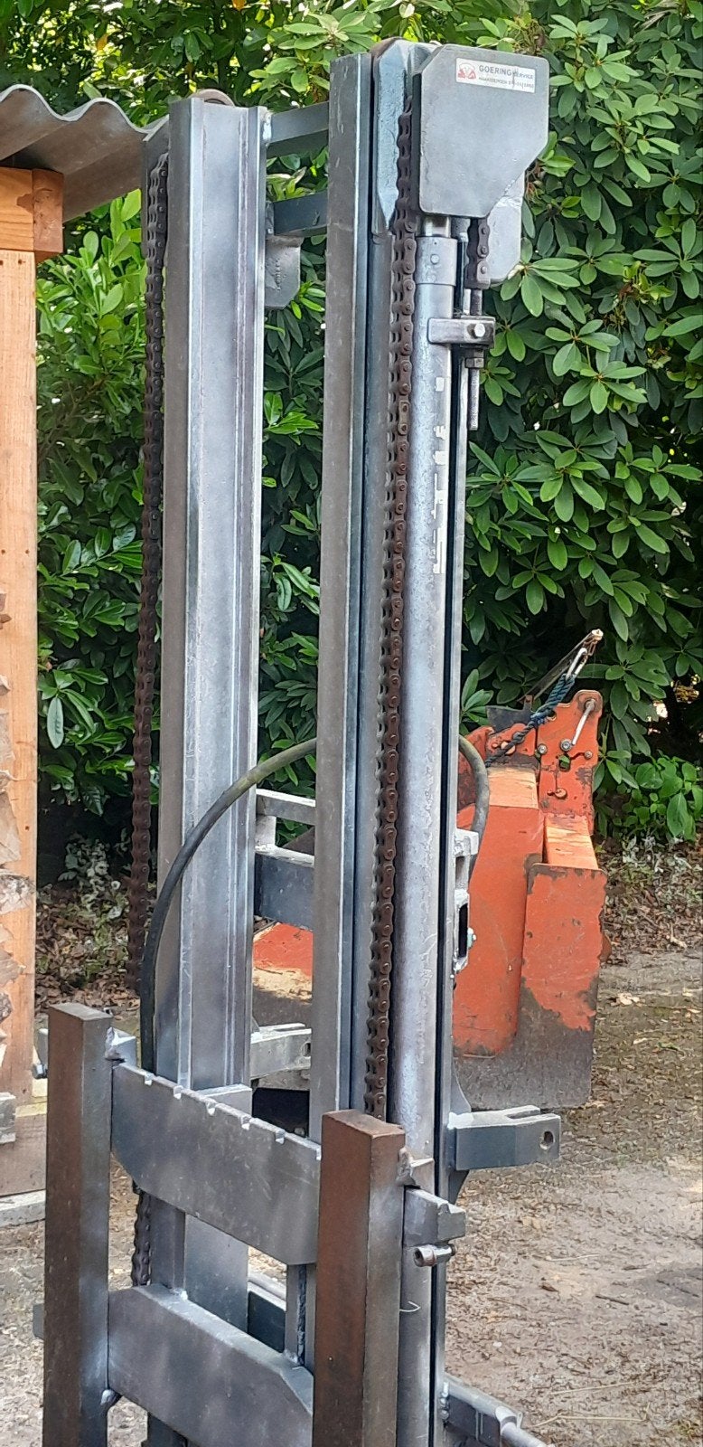 Stihl Hefmast met Goede Lepels en Werkende Cilinders, Ophalen of Verzenden