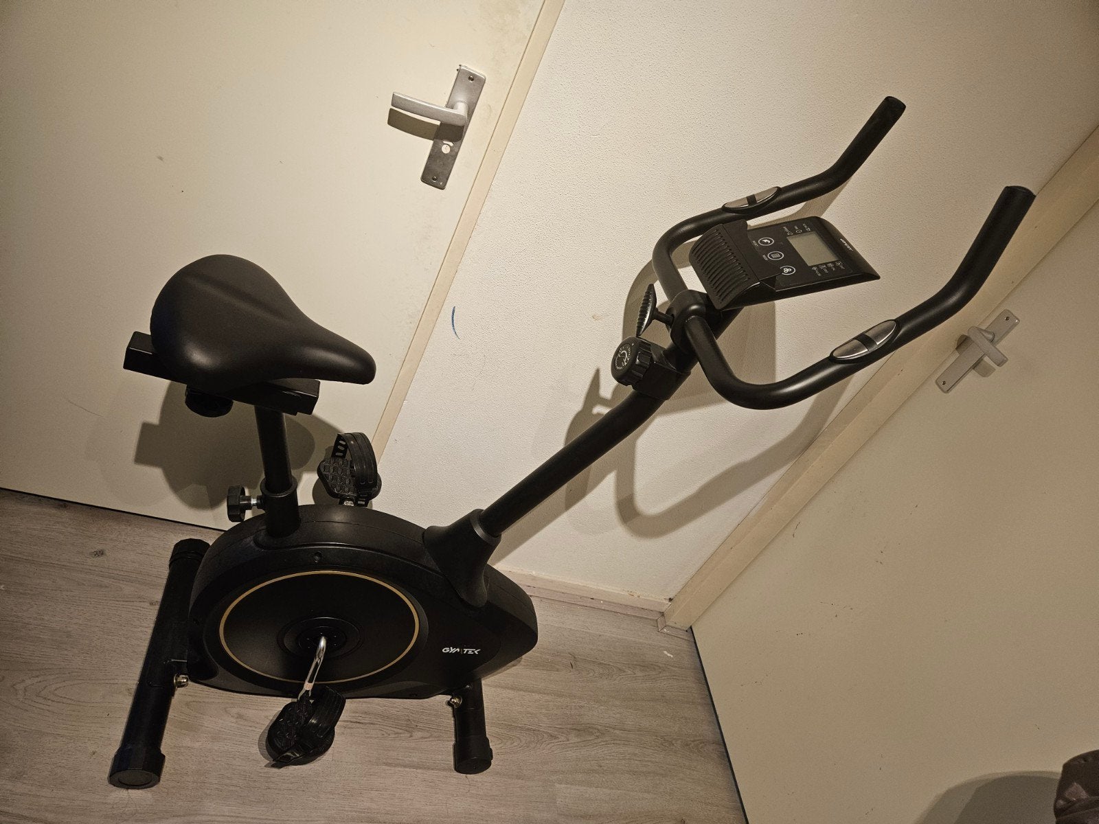 Gymtek Magnetische Hometrainer Fitness Fiets - Zwart, Ophalen, Zo goed als nieuw, Metaal, Benen