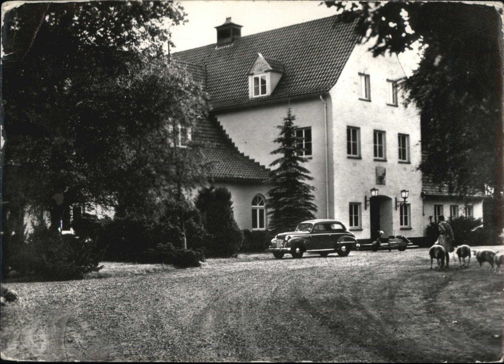 Baarn (U) Volkshogeschool Drakenburgh '64-met Opel Olympia-, Ophalen, 1960 tot 1980, Gelopen, Utrecht