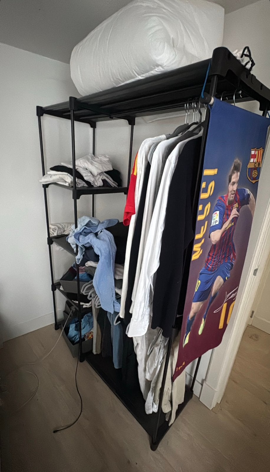 Closet & shoe rack €20, Ophalen, Zo goed als nieuw, 75 cm of meer, 150 tot 200 cm