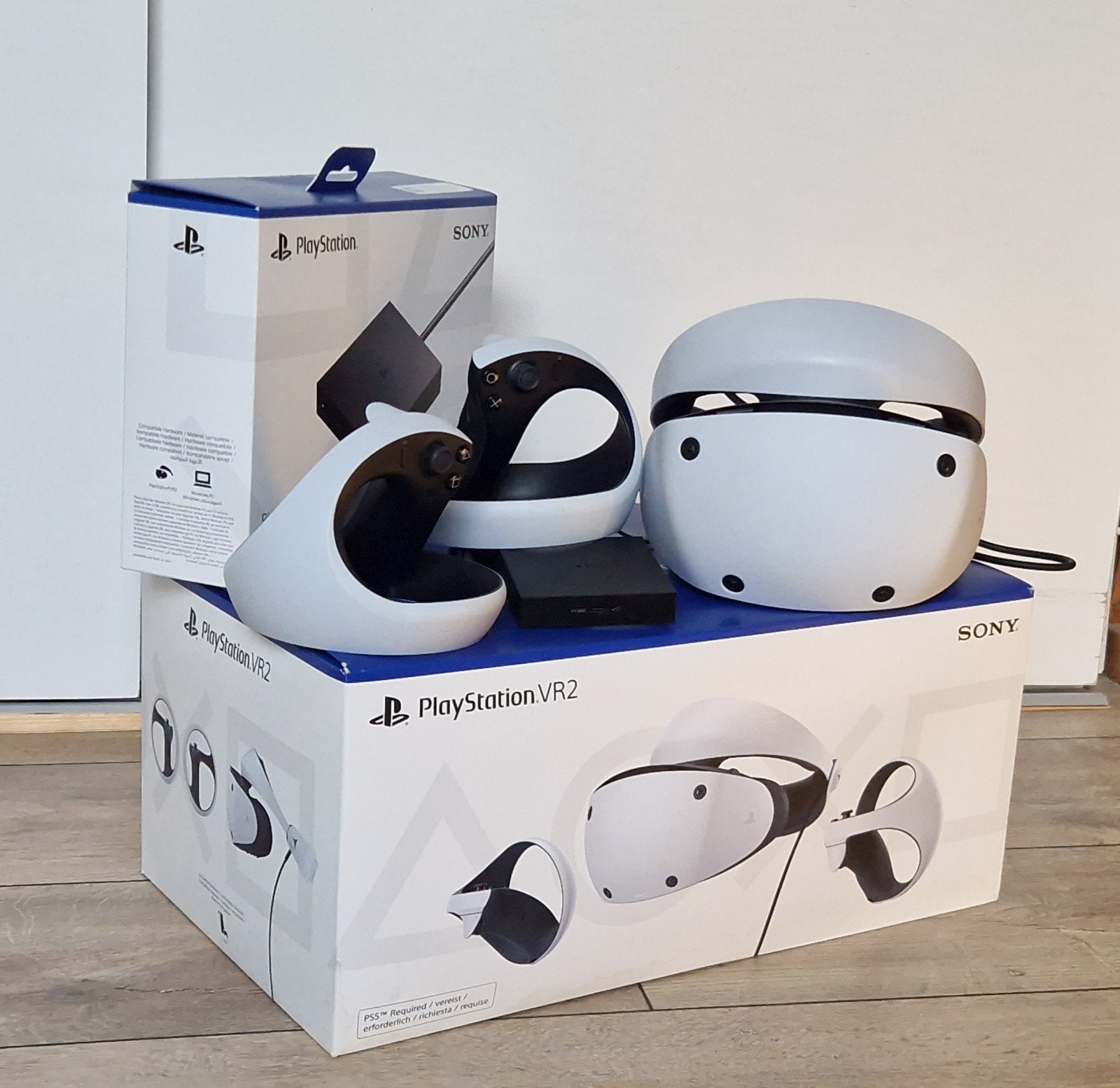 Complete PSVR2 + PC adapter, Ophalen, Zo goed als nieuw, VR-bril, Sony PlayStation
