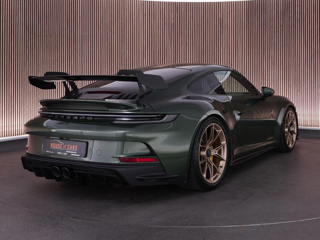 Porsche 911 GT3 992 |dealer onderhouden|Oakgreen metallic|ne, Auto's, Porsche, Automaat, Achterwielaandrijving, Gebruikt, 510 pk