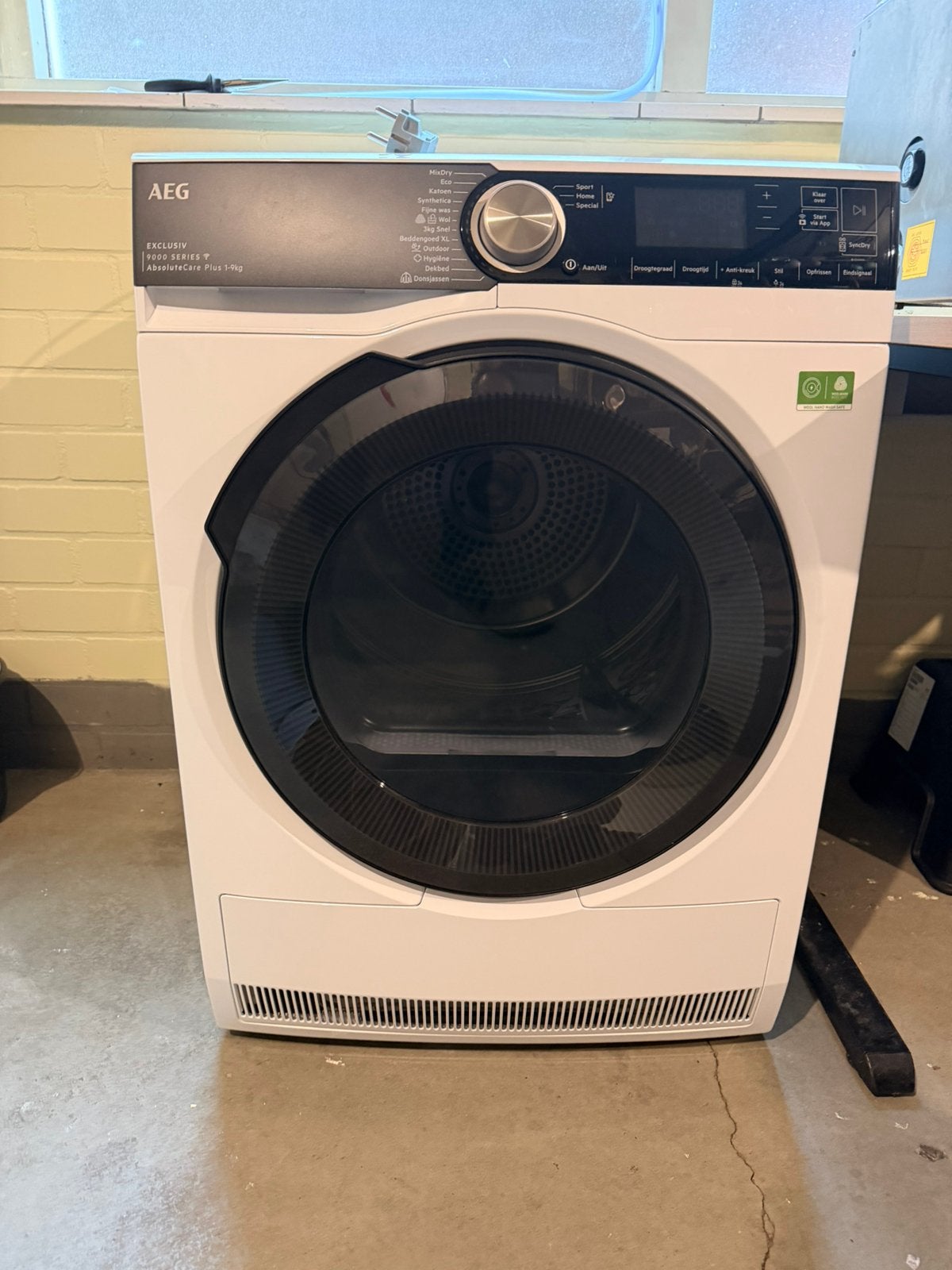 AEG EXCLUSIV AbsoluteCare Plus 9kg Warmtepompdroger