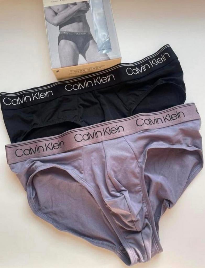 Calvin Klein Microfiber Slip maat M, Kleding | Heren, Ondergoed, Verzenden, Grijs, Slip