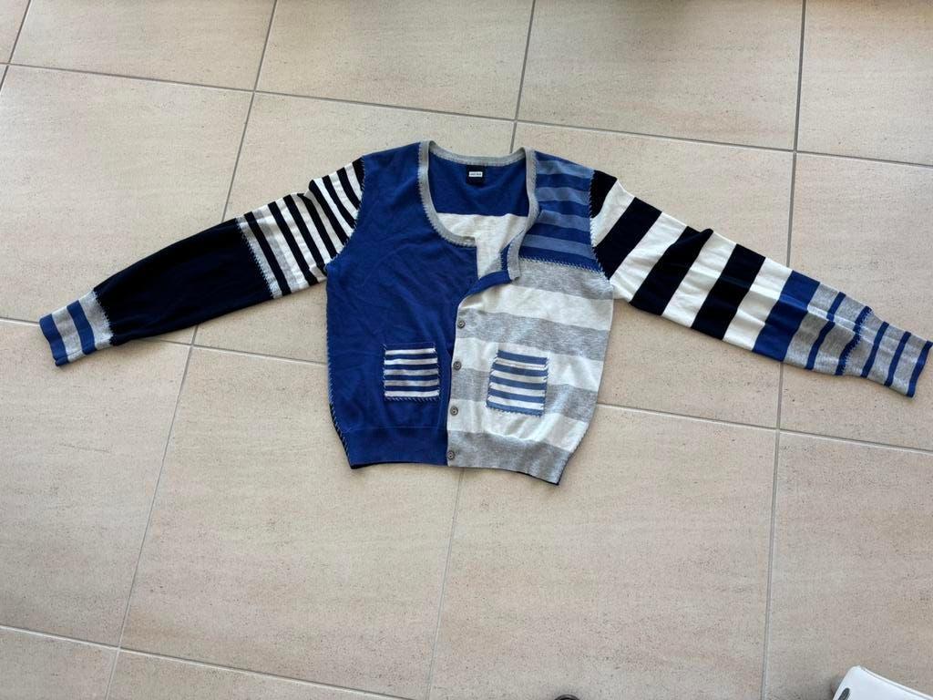 UNO DUE  vest, Ophalen of Verzenden, Zo goed als nieuw, Maat 42/44 (L), Blauw