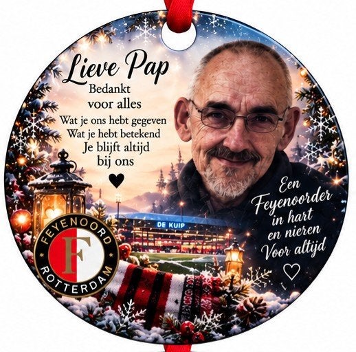 ️Feyenoord herinnerings kerstballen️, Ophalen of Verzenden, Nieuw