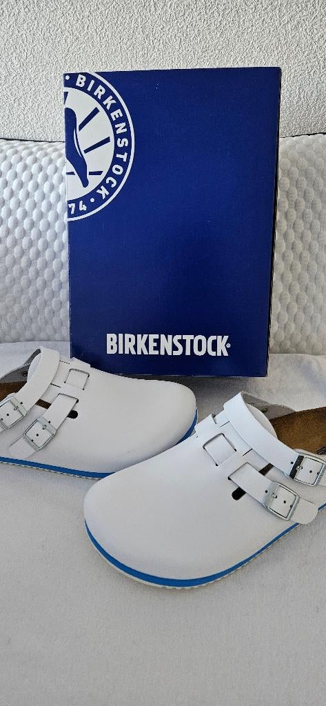 Birkenstock muilen natuurleer maat  Wit, Wit, Nieuw, Birkenstock, Sandalen of Muiltjes