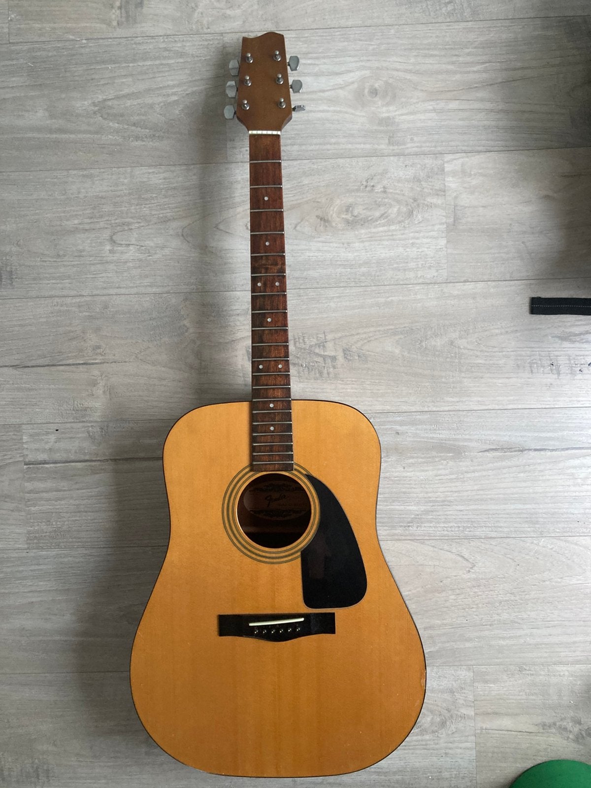 Fender gemin II 80’s, Ophalen of Verzenden, Gebruikt, Western- of Steelstringgitaar