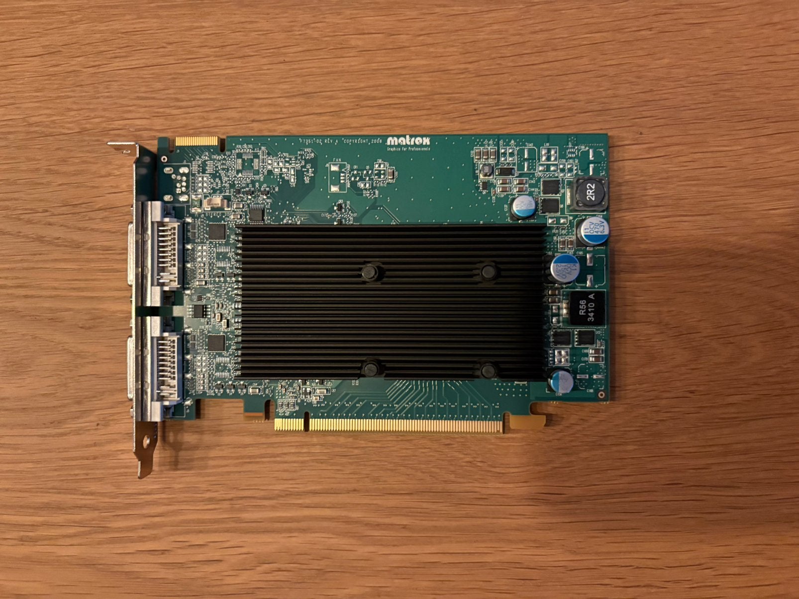 Matrox dual head videokaart M9120, Computers en Software, Videokaarten, Overige soorten, Nieuw, Ophalen of Verzenden, PCI-Express 1