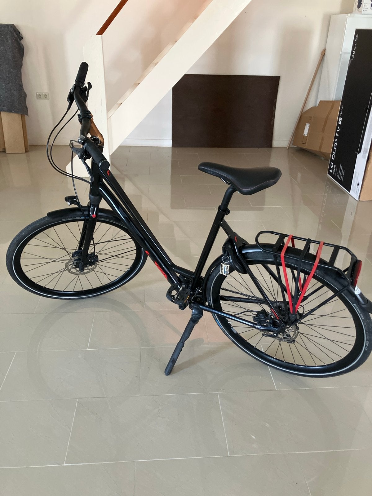 Koga XT 2022 stadsfiets met schijfremmen en versnellingen, Gebruikt, Versnellingen, 57 tot 61 cm, Schijfrem